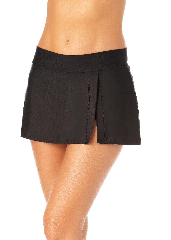 Women's Live In Color Banded Side Skirted Swim Bottom