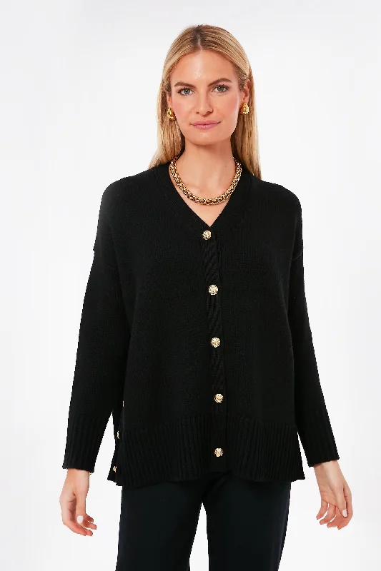 Black Meyers Cardigan