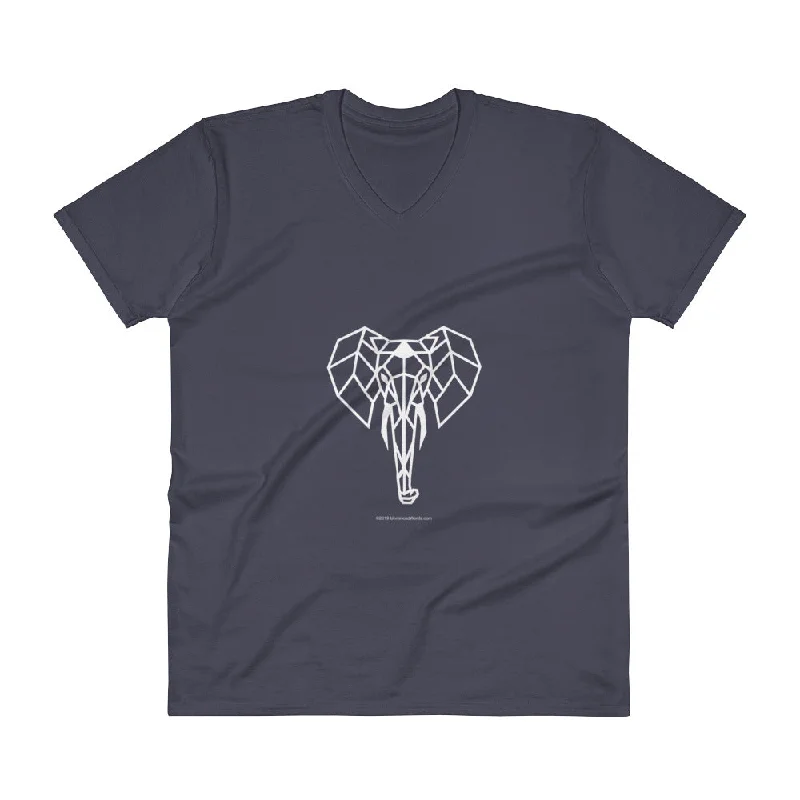 Elephant - Men's V-Neck T-Shirt