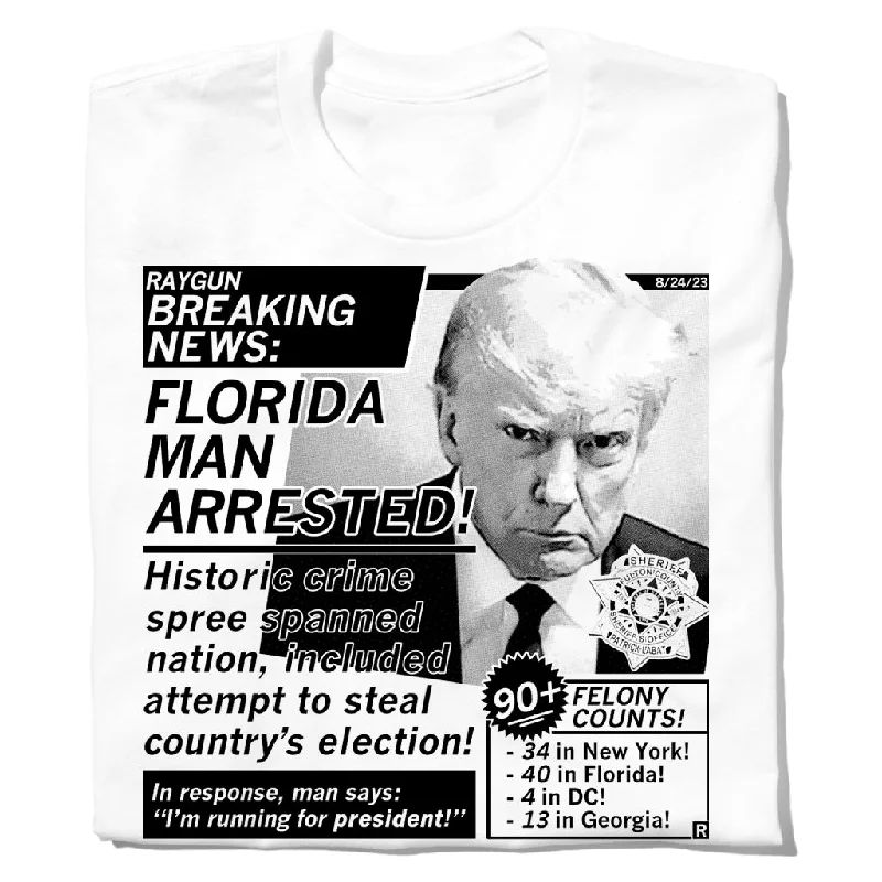 Florida Man Arrested: Trump Mug Shot