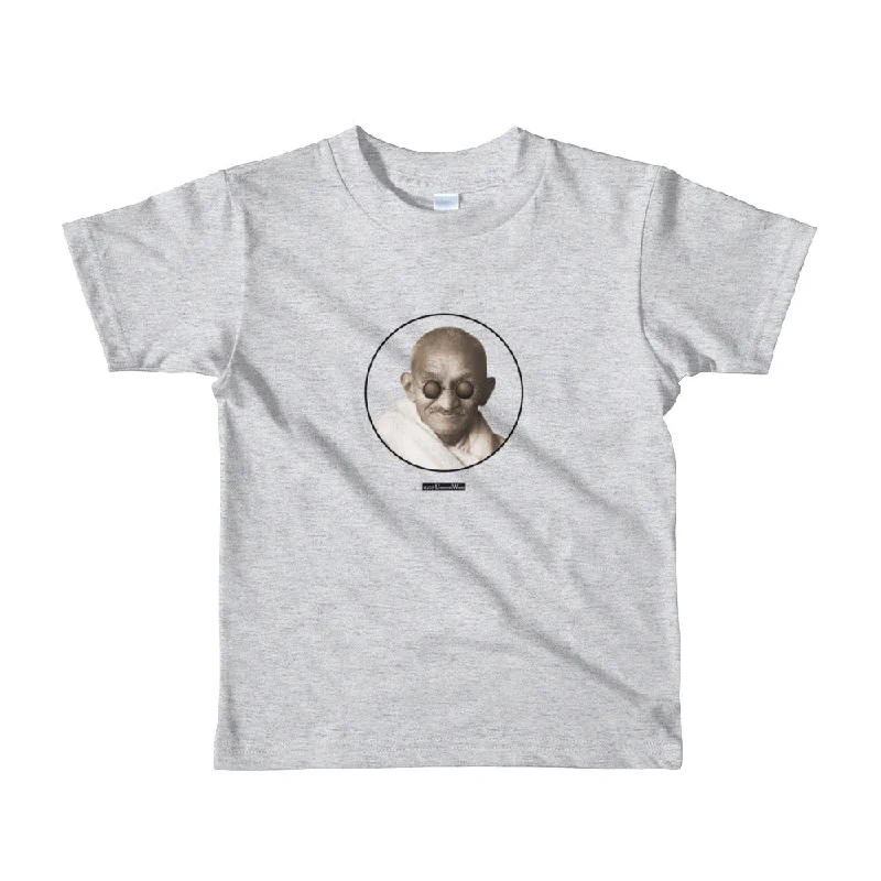 Gandhi - Short sleeve kids t-shirt