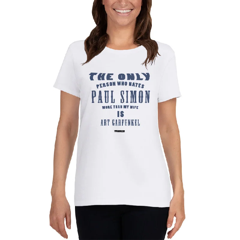 The Only Person Who Hates Paul Simon - Women's short sleeve t-shirt