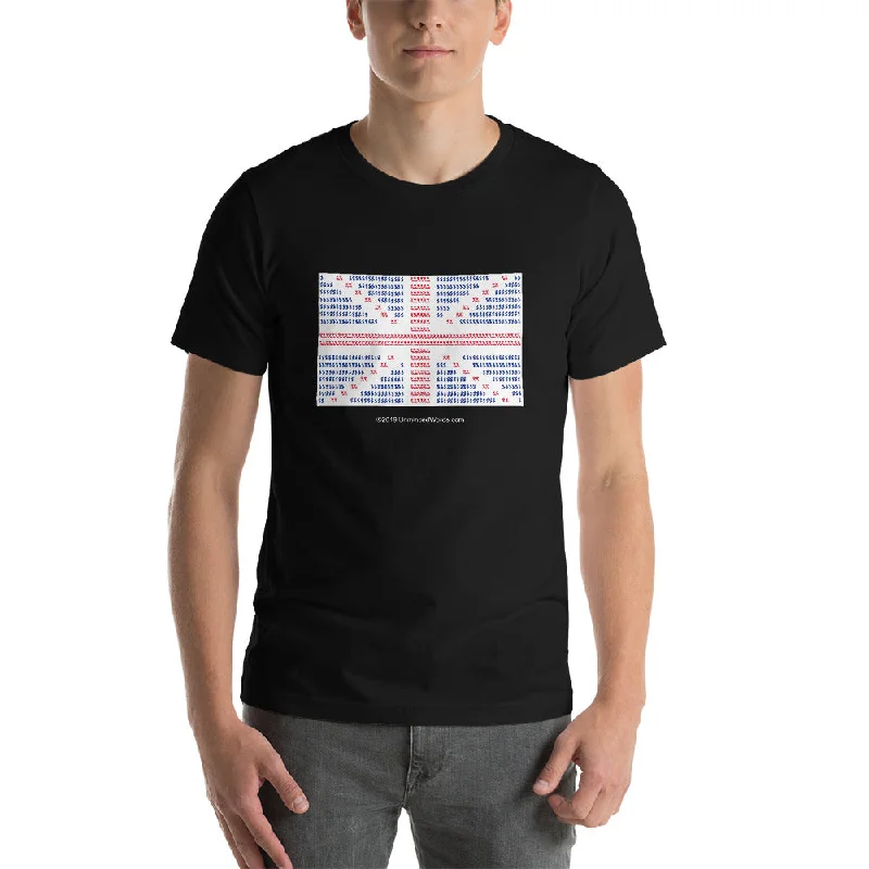 Union Flag ASCII - Short-Sleeve Men's T-Shirt