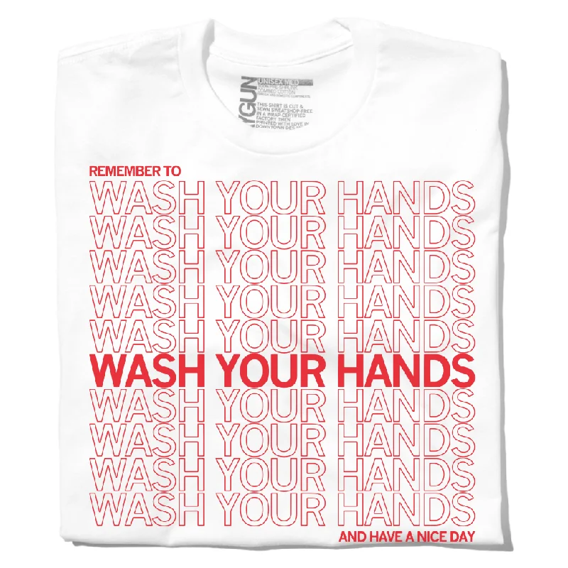 Wash Your Hands Repeating Pattern (R)