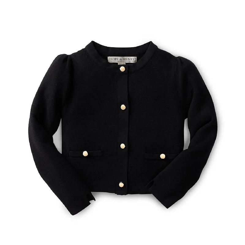 Milano Stitch Cardigan Black - Baby