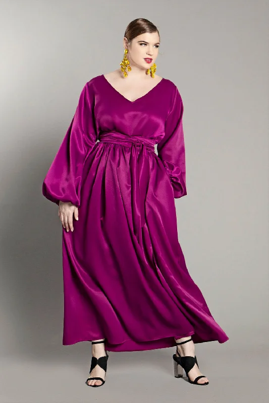 Full Sleeved Maxi Dress- JIBRI