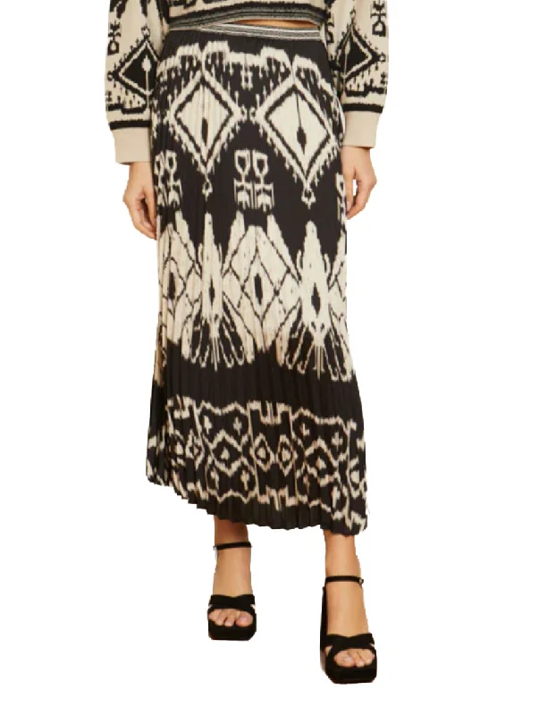 Lucille Skirt Ikat Tapestry