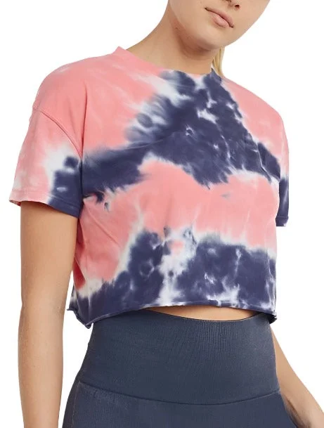 Mono B Tie Dye Cropped Tee KT11385