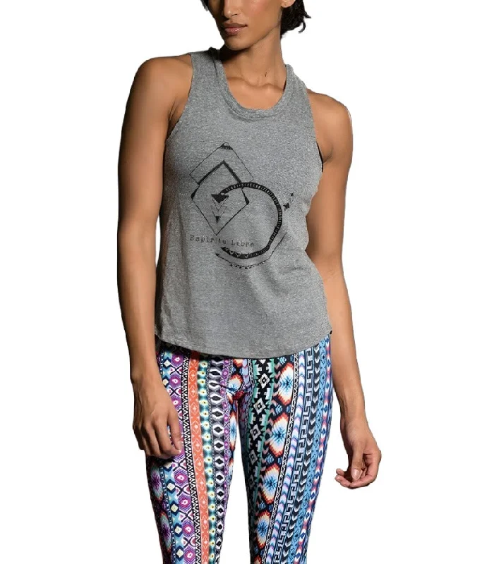 Onzie Hot Yoga Nama Tank  370 Free Spirit Grey