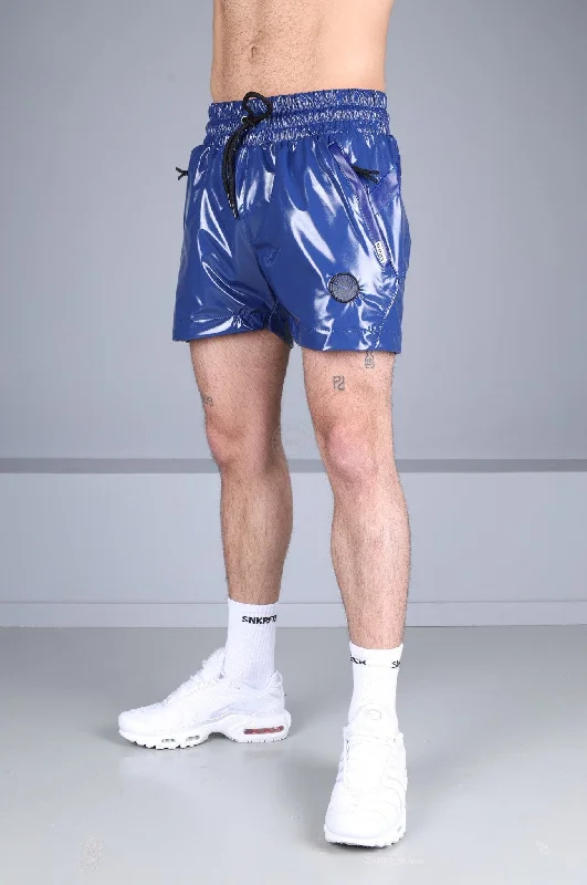 PVC 24 Tracksuit Short – Blue