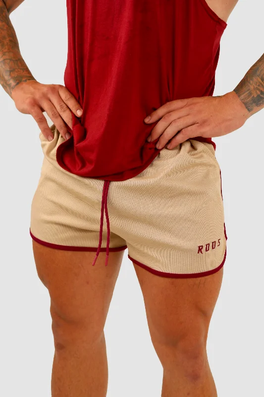 Retro Shorts - Beige