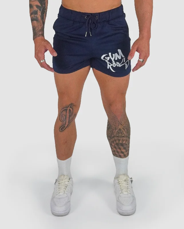 Script Shorts - Navy