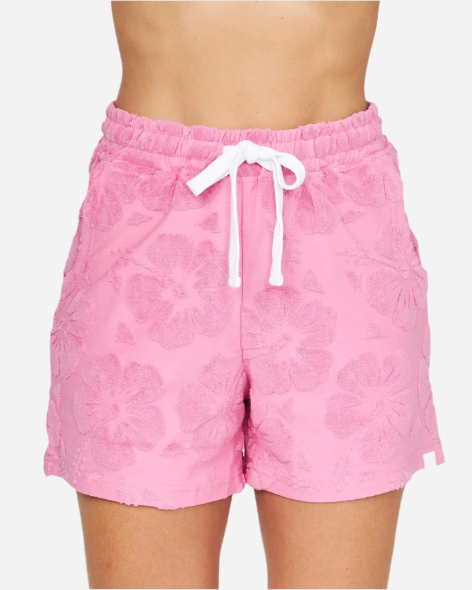 Womens - Terry Short - Weekender Short - Hibiscus Pink