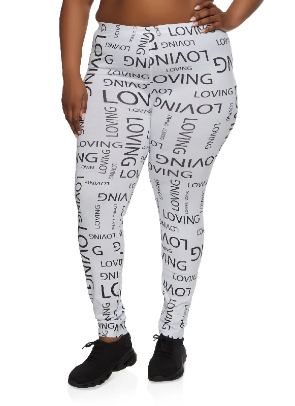 Plus Size Loving Leggings