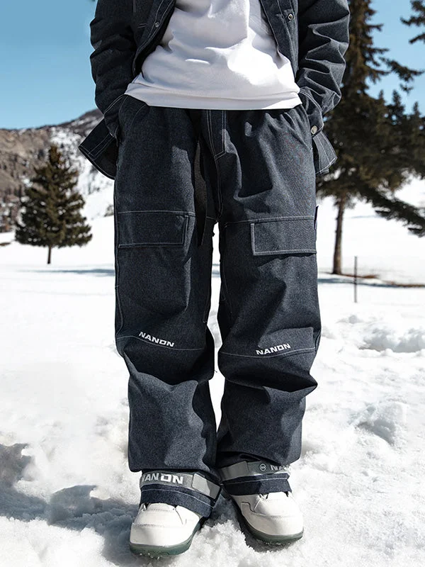 Women's Nandn Mountain Beast Denim Prime Baggy Snowboard Pants